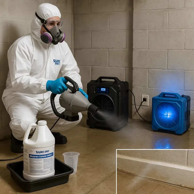 Sanitization and Odor Removal process in Solomon, KS