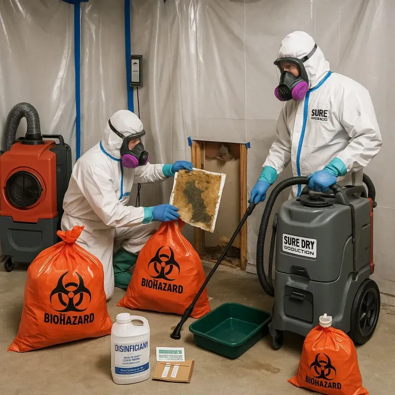 Contaminated Water Handling Protocols process in Solomon, KS