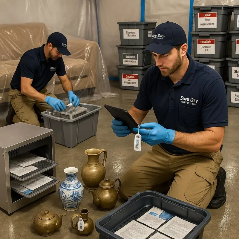 Content Protection and Restoration process in Solomon, KS