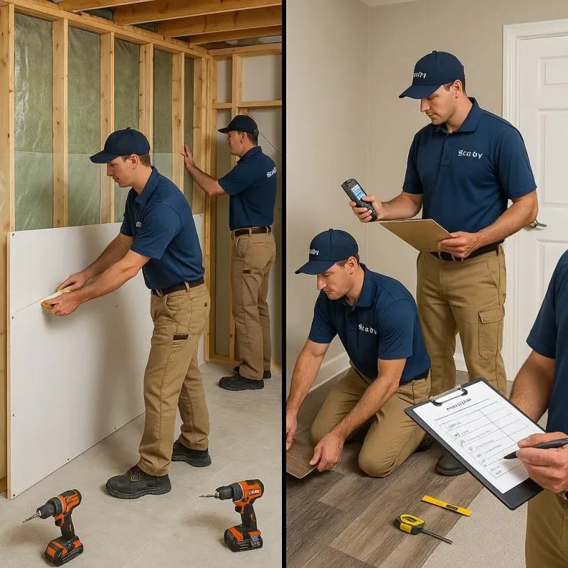 Repairs and Reconstruction process in Solomon, KS